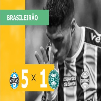 #ไฮไลท์ฟุตบอล [ เกรมิโอ้ ปอร์โต้ 5 - 1 กอริติบ้า ] บราซิล ซีรี่ เอ 2023